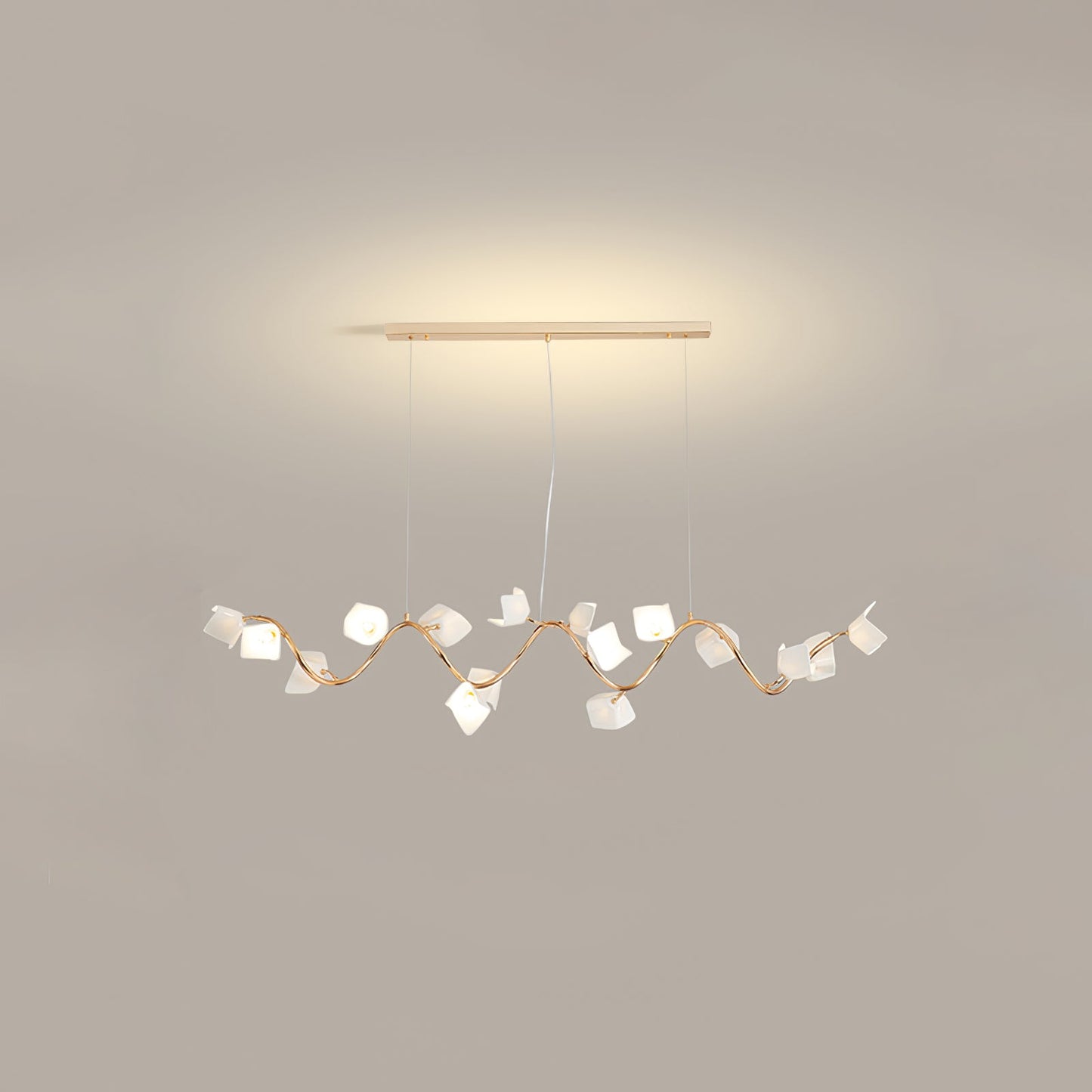 Mistral Flora Chandelier - Elegant Design with Adjustable Height & LED