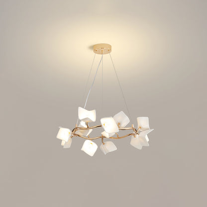 Mistral Flora Chandelier - Elegant Design with Adjustable Height & LED