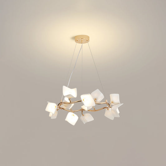 Mistral Flora Chandelier - Elegant Design with Adjustable Height & LED