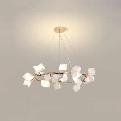 Mistral Flora Chandelier - Elegant Design with Adjustable Height & LED