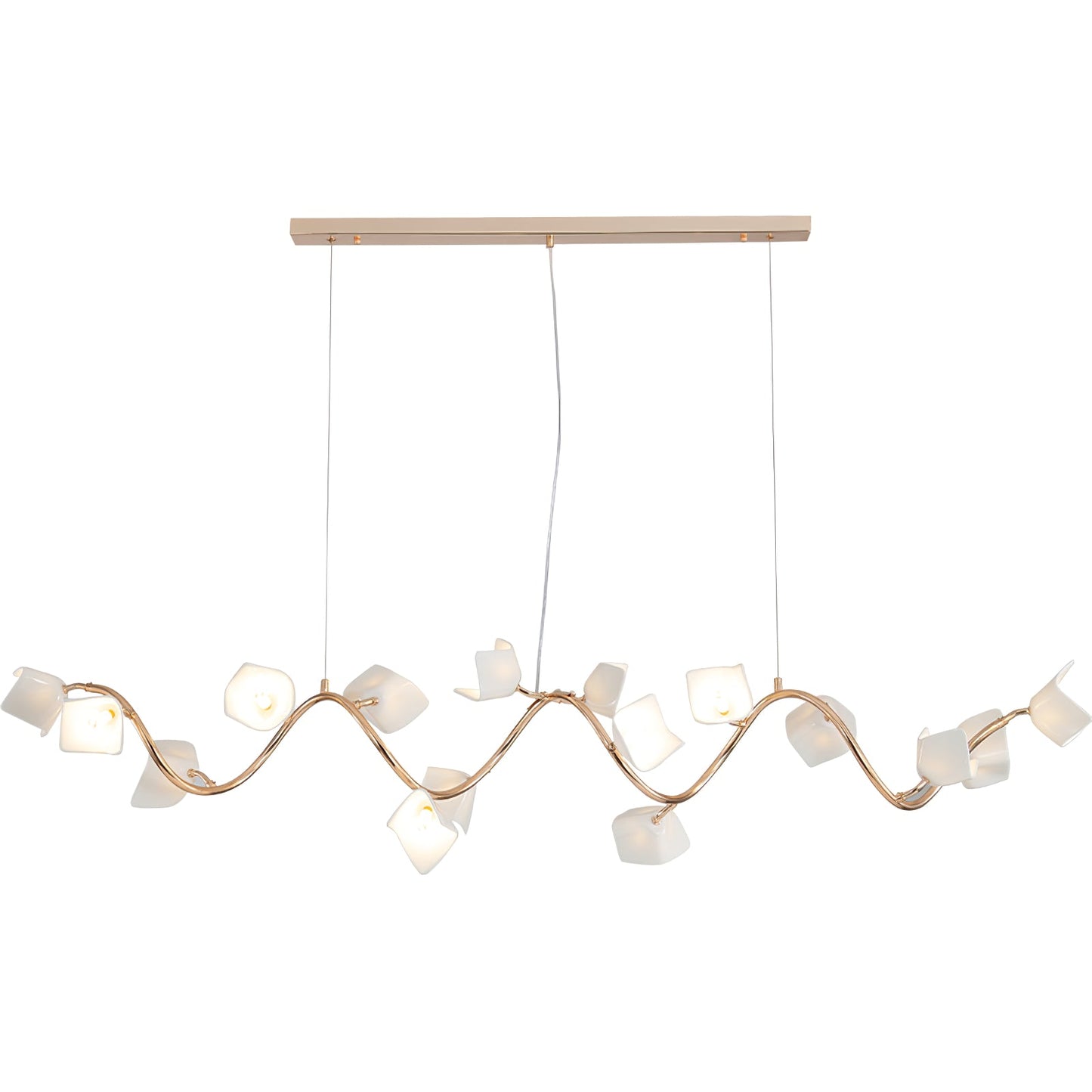 Mistral Flora Chandelier - Elegant Design with Adjustable Height & LED
