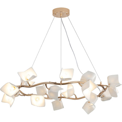 Mistral Flora Chandelier - Elegant Design with Adjustable Height & LED