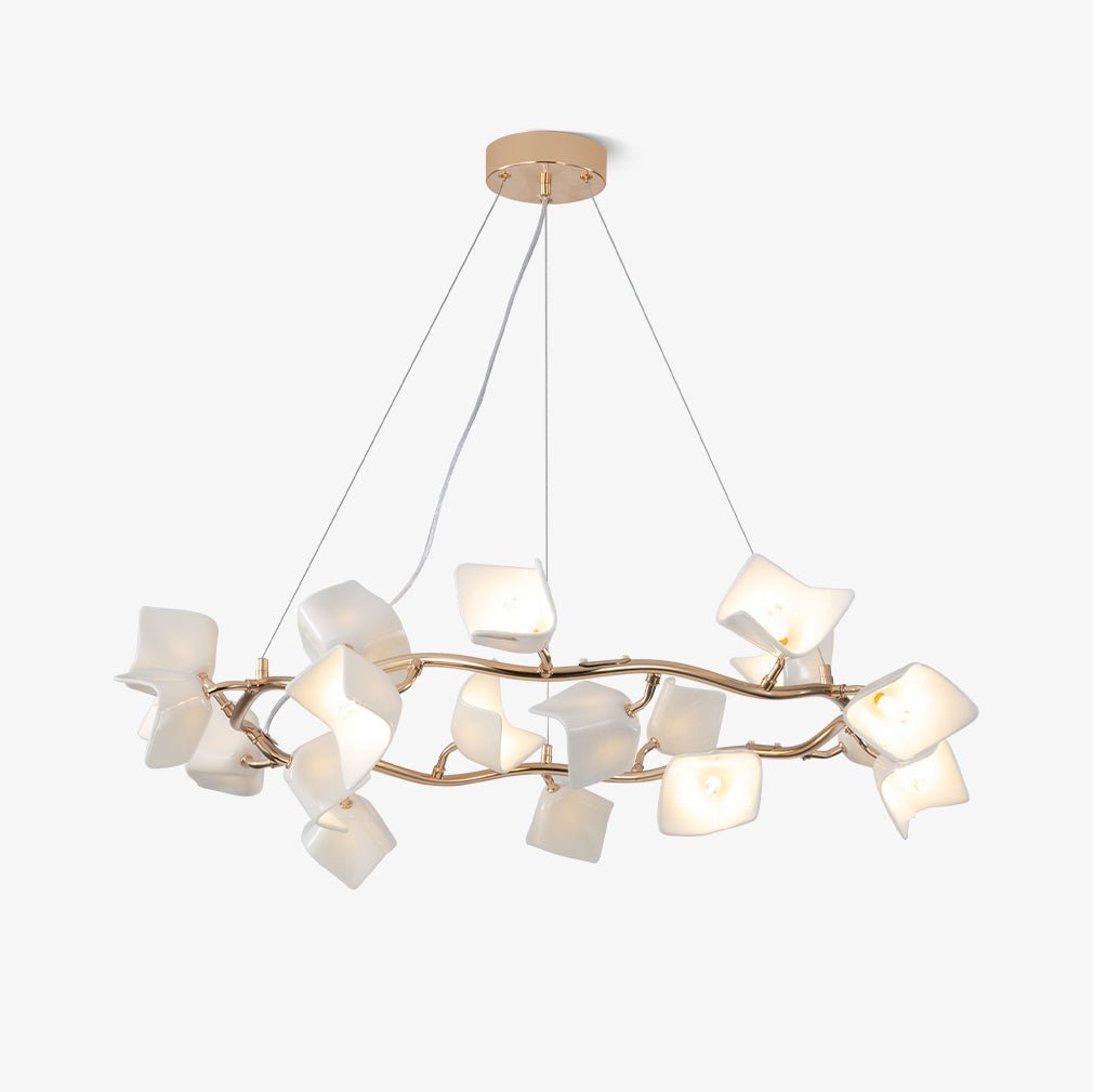 Mistral Flora Chandelier - Elegant Design with Adjustable Height & LED