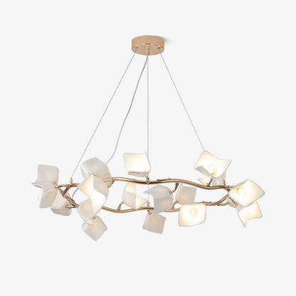 Mistral Flora Chandelier - Elegant Design with Adjustable Height & LED