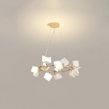 Mistral Flora Chandelier - Elegant Design with Adjustable Height & LED