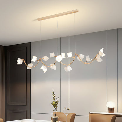 Mistral Flora Chandelier - Elegant Design with Adjustable Height & LED