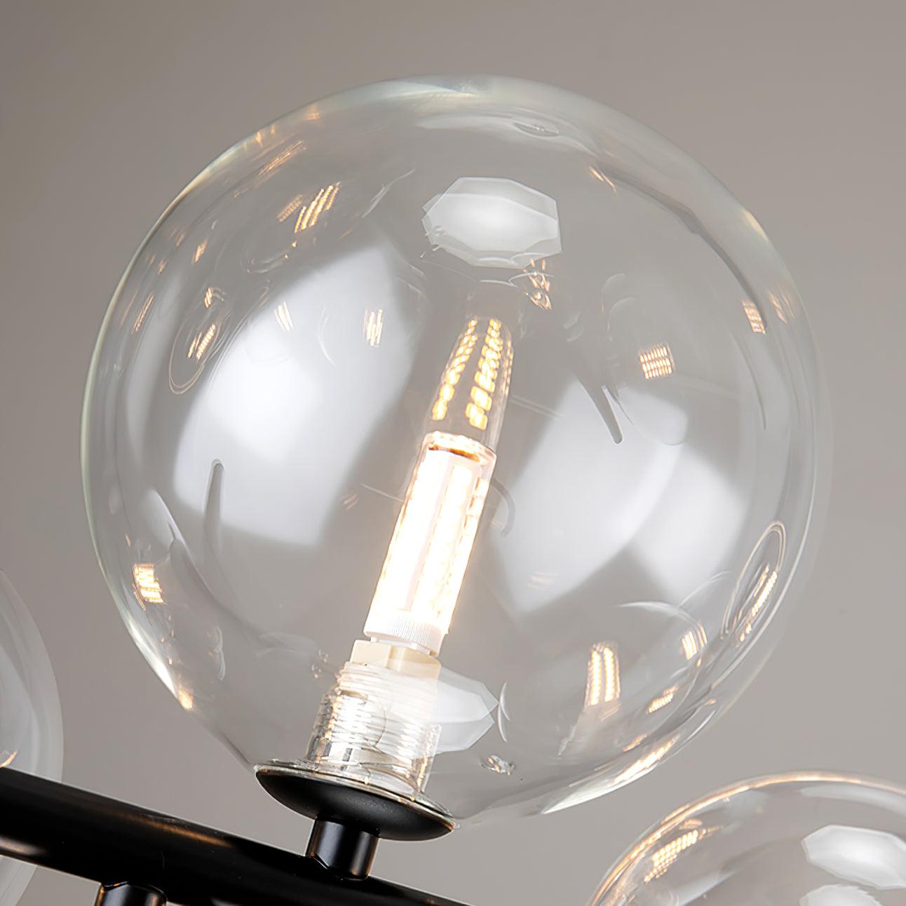 Elegant Mita Chandelier - Crystal Accents & Adjustable Height