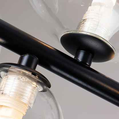 Elegant Mita Chandelier - Crystal Accents & Adjustable Height