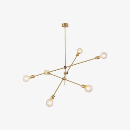 Adjustable Mobile Pendant Light with Dimmable LED and Modern Design