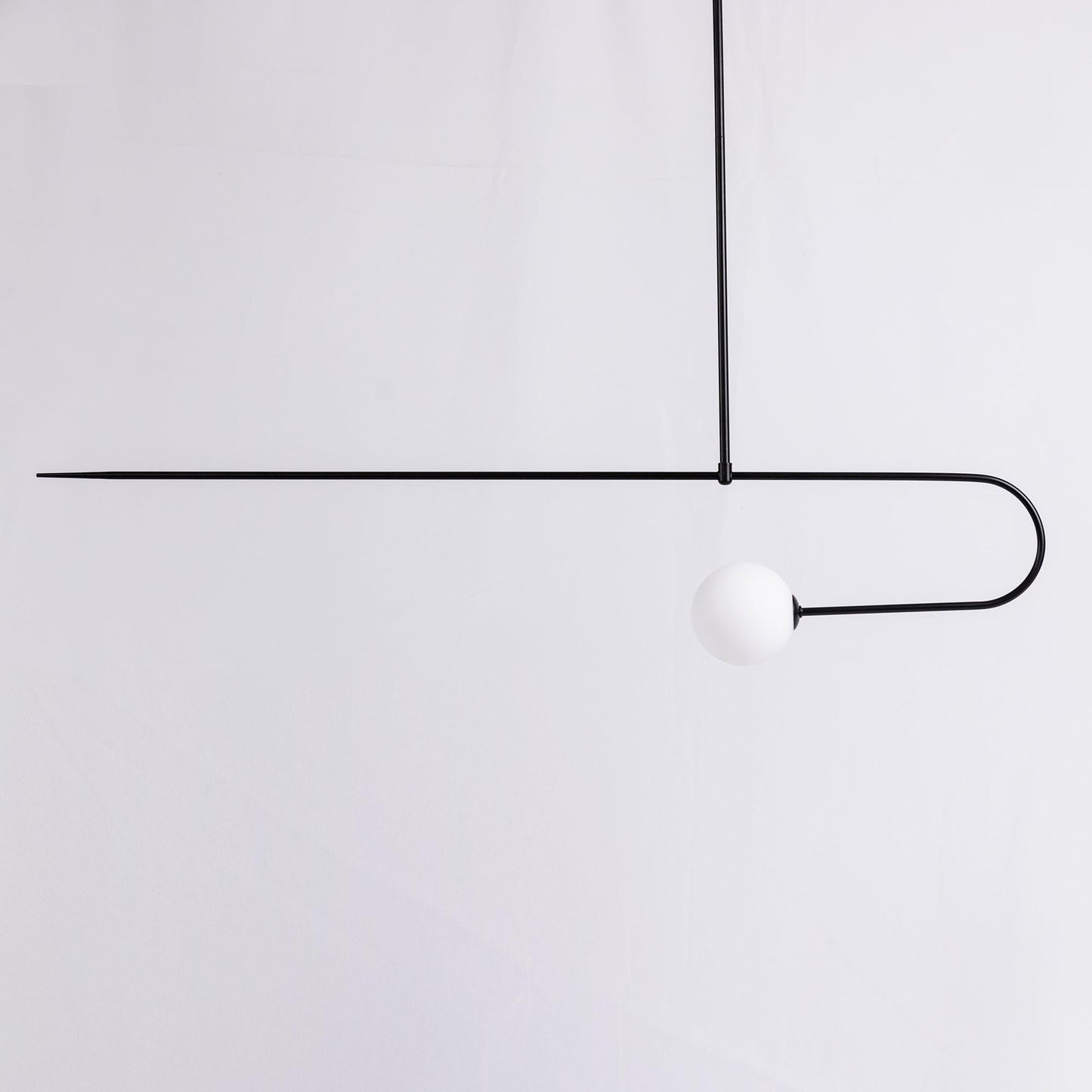 Mobile Chandelier with Adjustable Height and LED Lighting Features