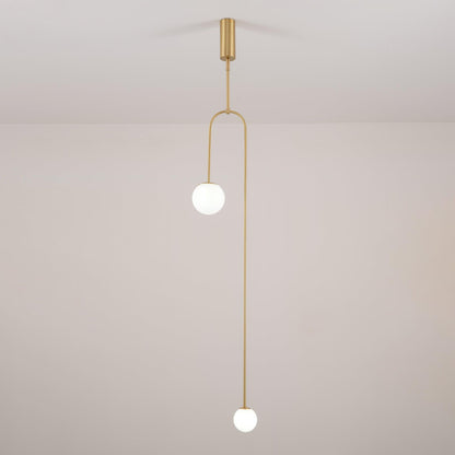 Mobile Chandelier with Adjustable Height and LED Lighting Features
