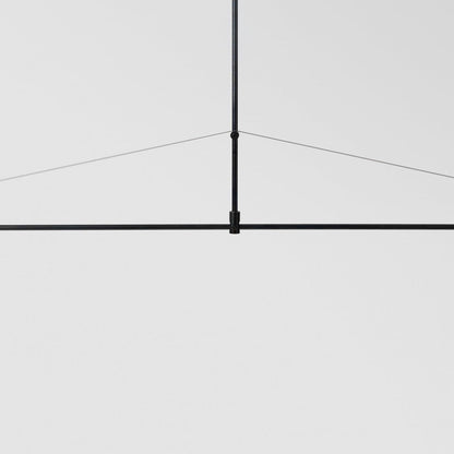 Mobile Chandelier with Adjustable Height and LED Lighting Features