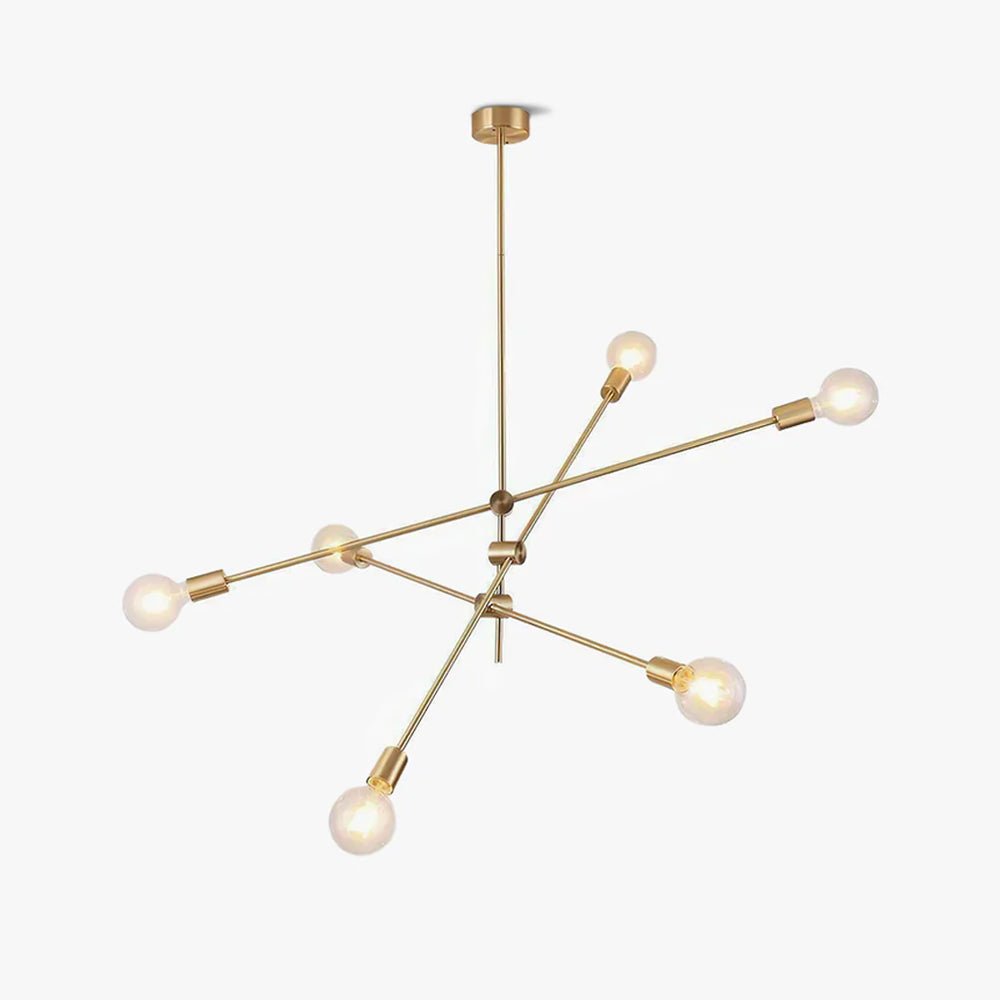 Adjustable Mobile Pendant Light with Dimmable LED and Modern Design