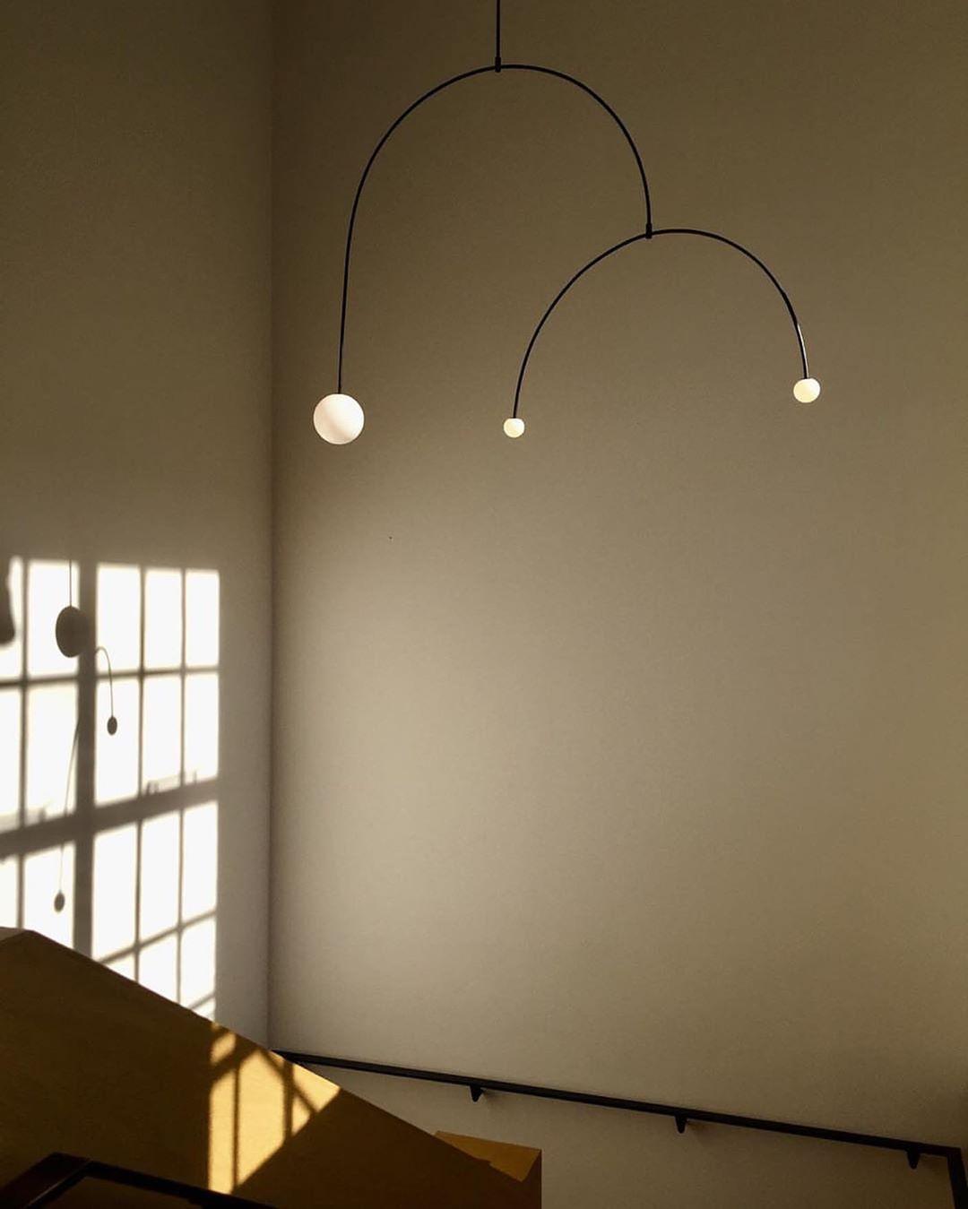 Mobile Chandelier with Adjustable Height and LED Lighting Features