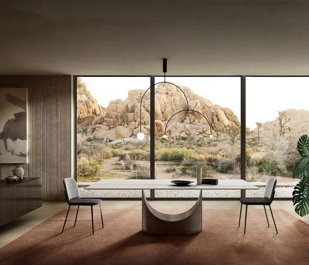 Mobile Chandelier with Adjustable Height and LED Lighting Features