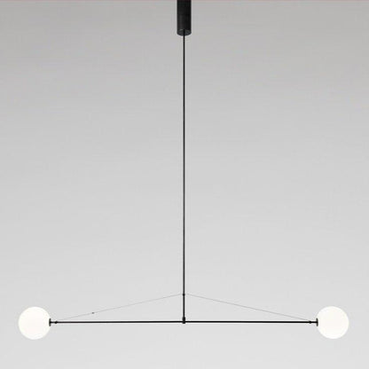 Mobile Chandelier with Adjustable Height and LED Lighting Features