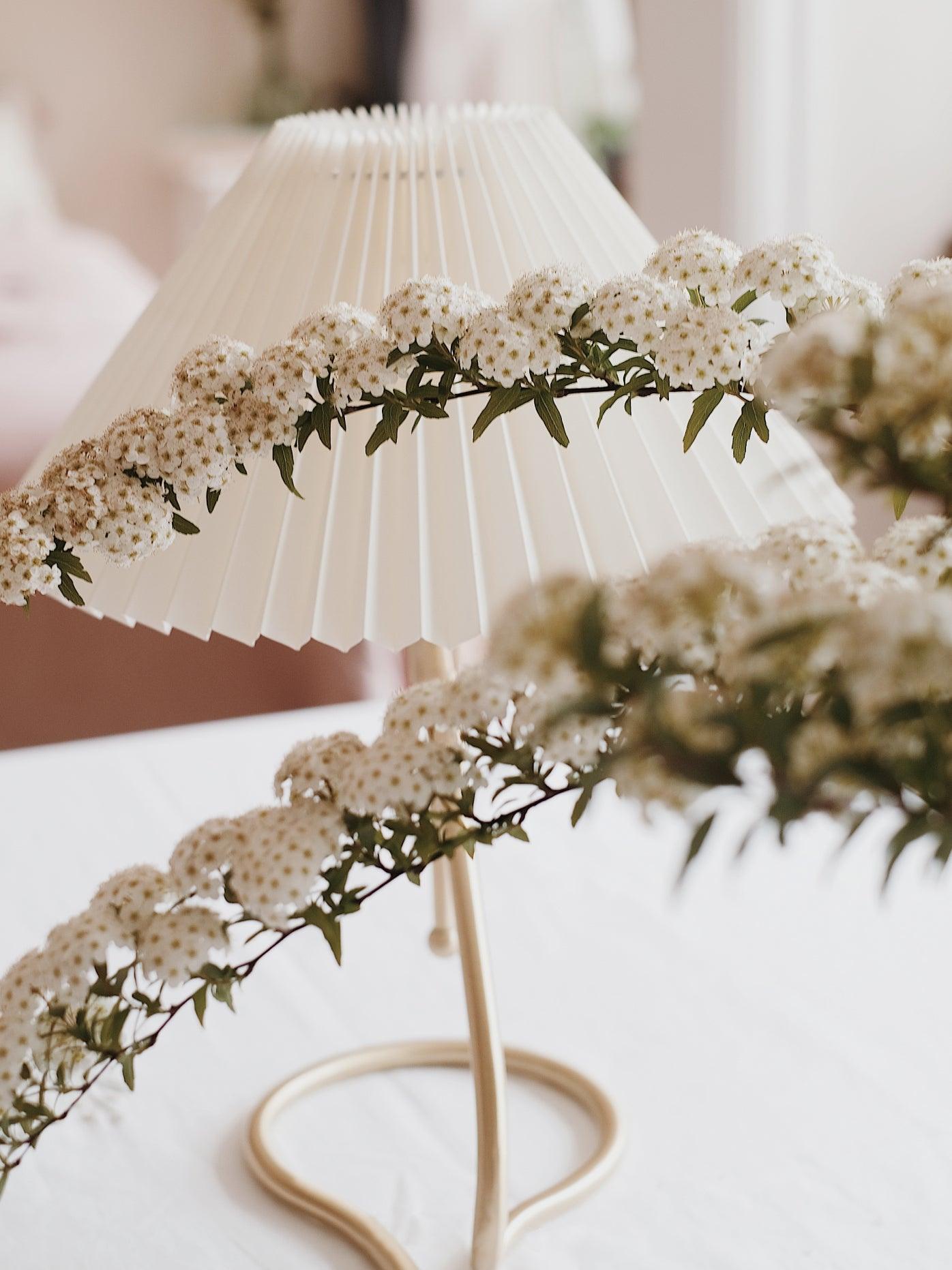 Levitate Pleated Table Lamp - Adjustable Brightness & Modern Design