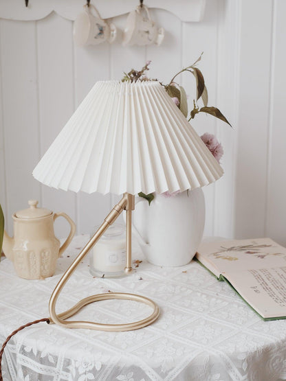 Levitate Pleated Table Lamp - Adjustable Brightness & Modern Design