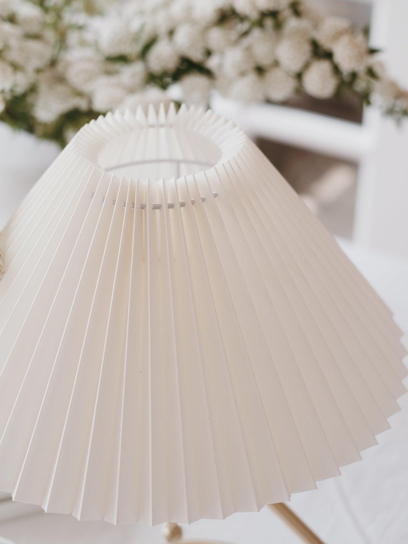Levitate Pleated Table Lamp - Adjustable Brightness & Modern Design
