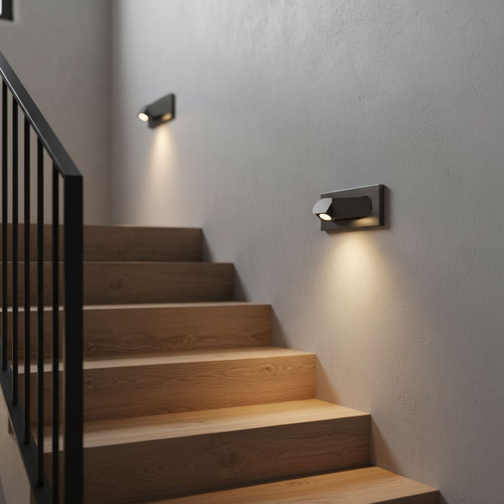 Sleek LED Bedside Reading Light with Adjustable Brightness and Touch C