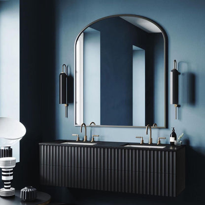 Sleek Modern Glass Wall Lamp with Adjustable Brightness & Energy Effic