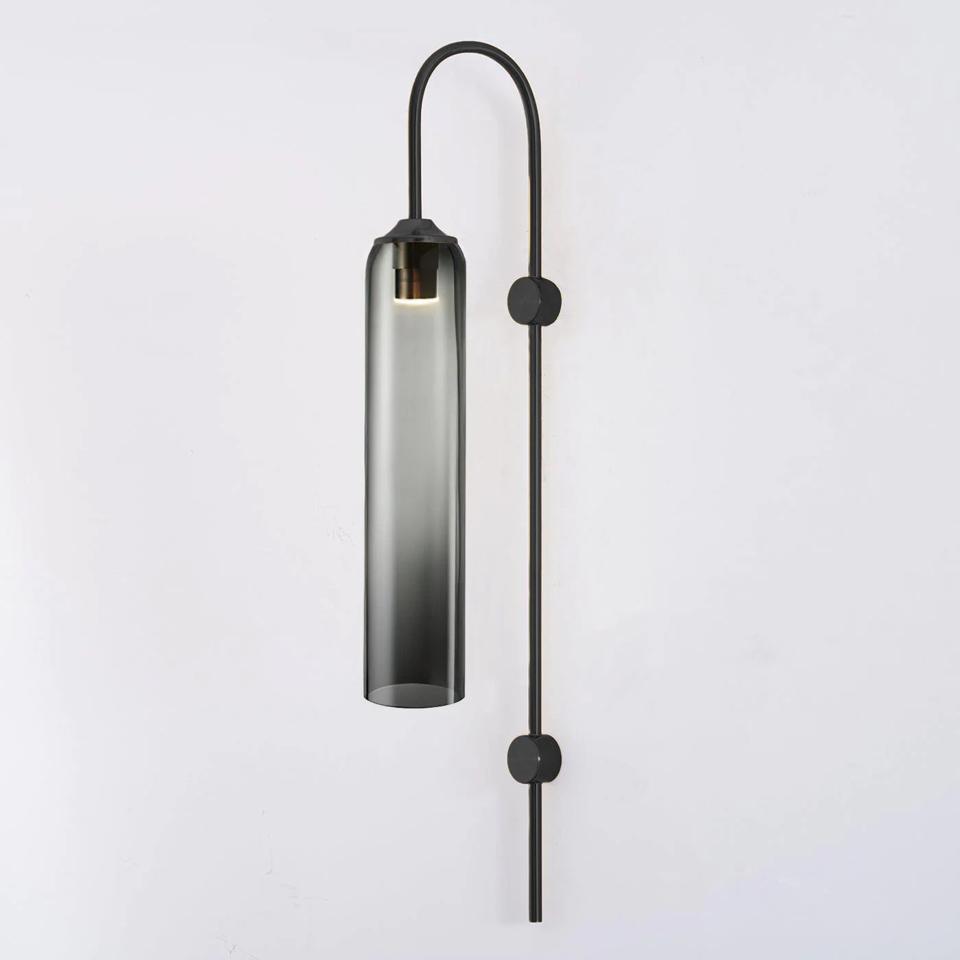 Sleek Modern Glass Wall Lamp with Adjustable Brightness & Energy Effic