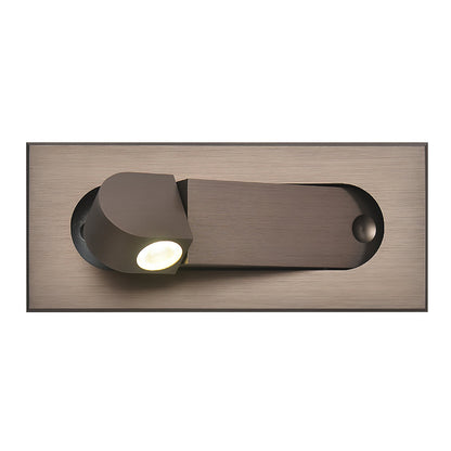 Sleek LED Bedside Reading Light with Adjustable Brightness and Touch C