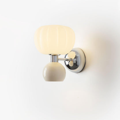 Moderno Cream Wall Sconce - Adjustable Light Direction, Energy Efficie