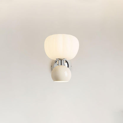 Moderno Cream Wall Sconce - Adjustable Light Direction, Energy Efficie