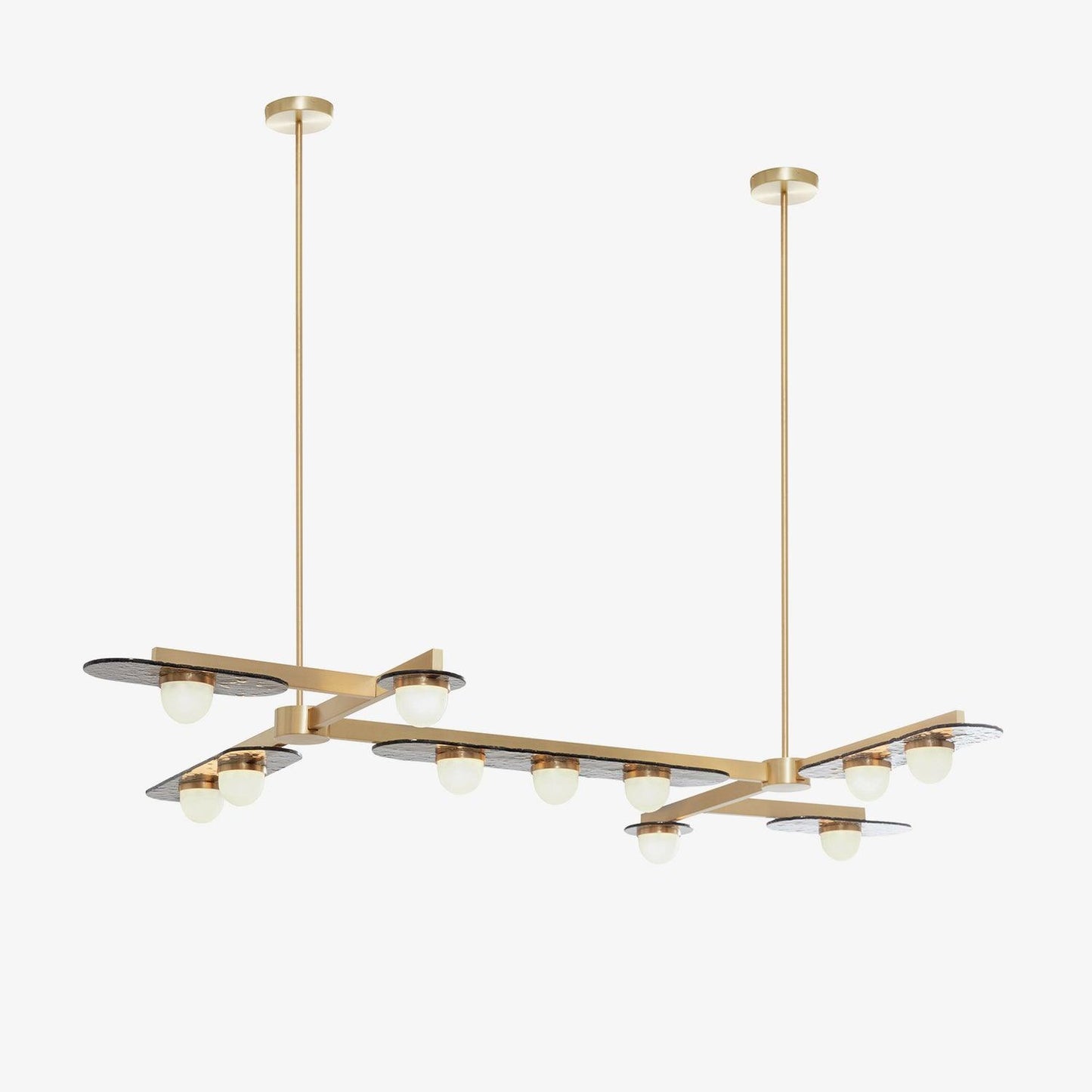 Modulo Horizontal Chandelier - Elegant Design, Adjustable Height, LED