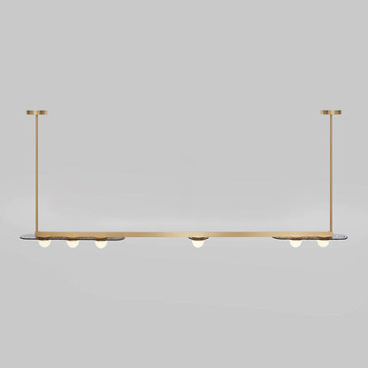 Modulo Horizontal Chandelier - Elegant Design, Adjustable Height, LED