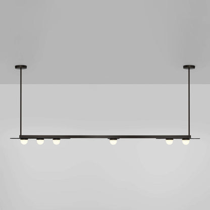Modulo Horizontal Chandelier - Elegant Design, Adjustable Height, LED
