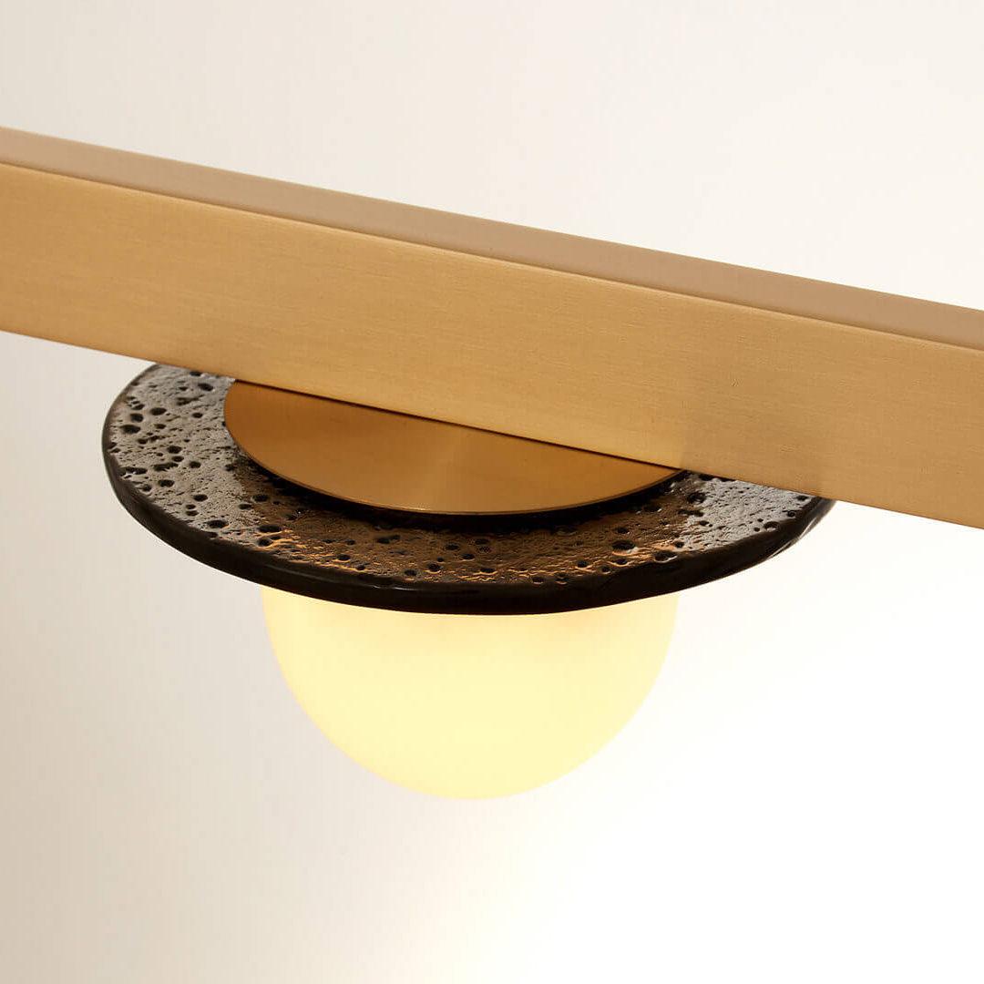 Modulo Horizontal Chandelier - Elegant Design, Adjustable Height, LED