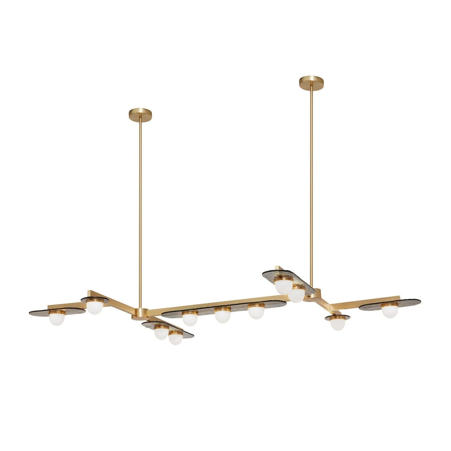Modulo Horizontal Chandelier - Elegant Design, Adjustable Height, LED