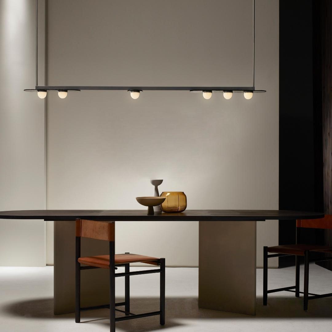Modulo Horizontal Chandelier - Elegant Design, Adjustable Height, LED