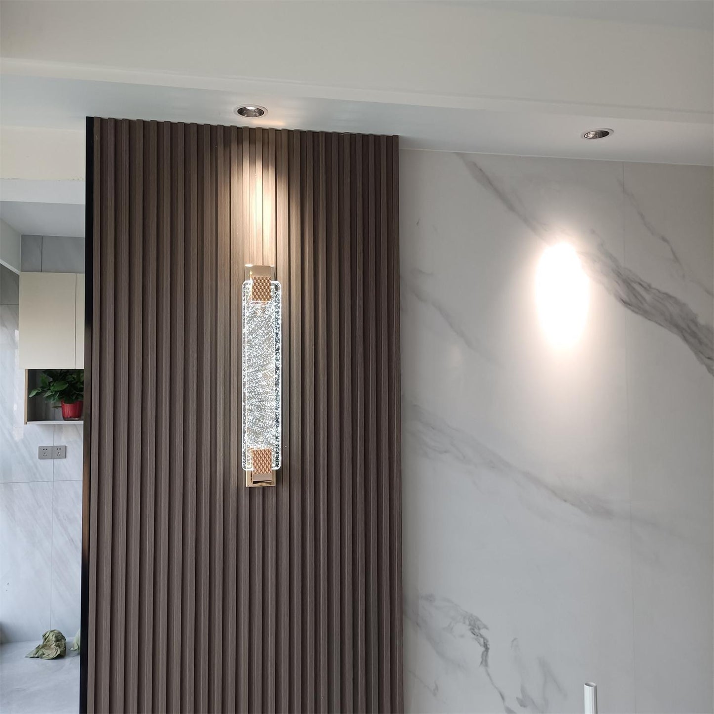 Moet Wall Sconce - Modern Design with Adjustable Brightness and LED Bu