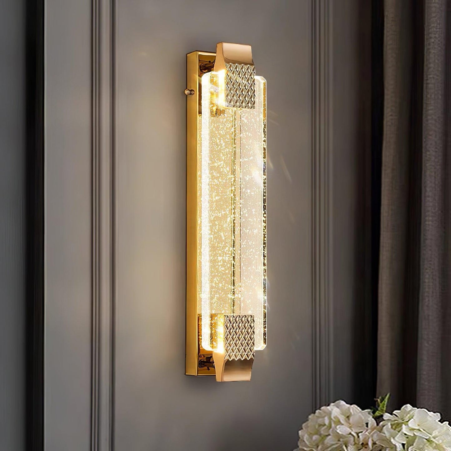 Moet Wall Sconce - Modern Design with Adjustable Brightness and LED Bu
