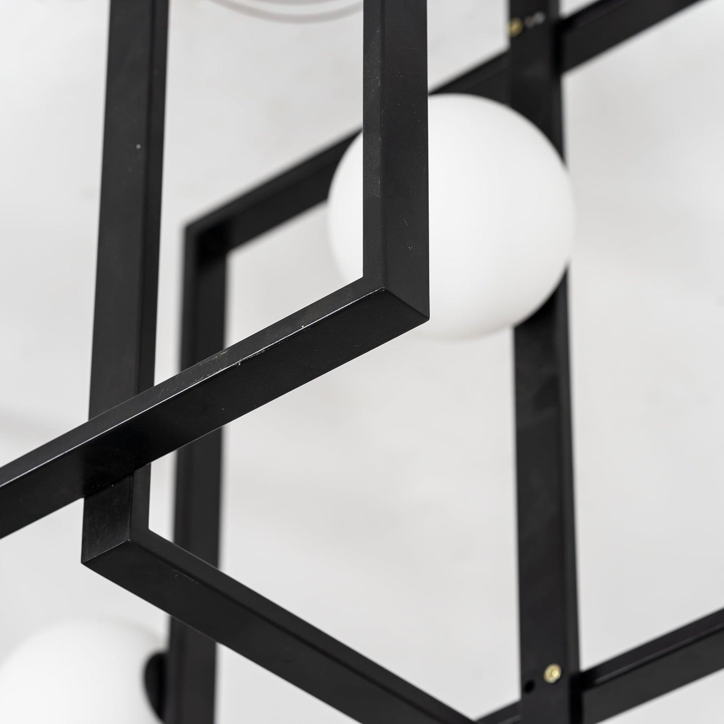 Mondrian Glass Ceiling Light - Modern Design, Adjustable Brightness