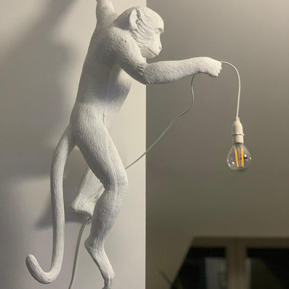 Monkey Wall Lamp - Adjustable Arm, Energy-Efficient LED Lighting