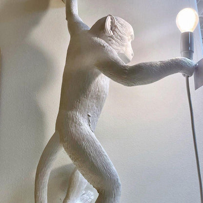 Monkey Wall Lamp - Adjustable Arm, Energy-Efficient LED Lighting