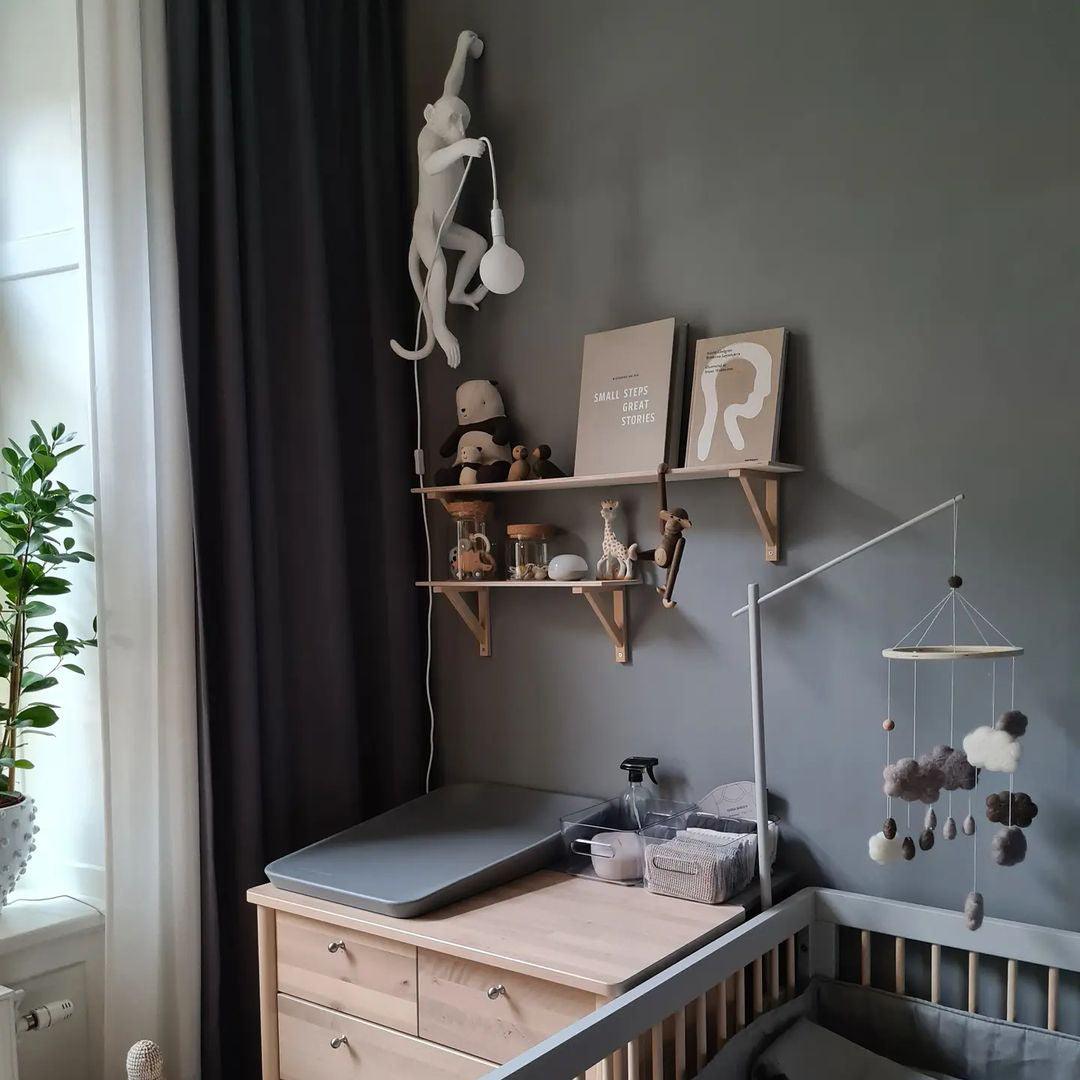 Monkey Wall Lamp - Adjustable Arm, Energy-Efficient LED Lighting
