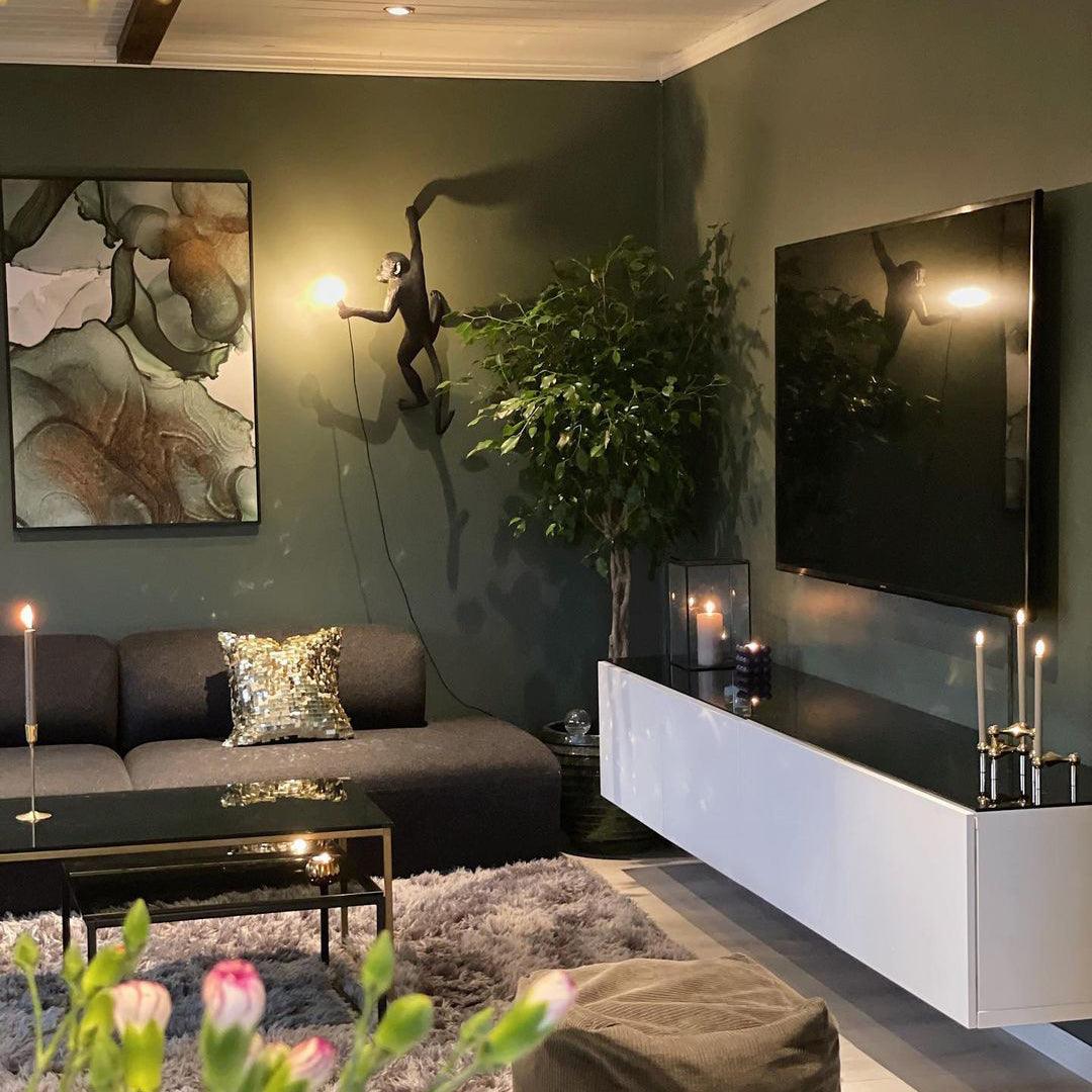 Monkey Wall Lamp - Adjustable Arm, Energy-Efficient LED Lighting