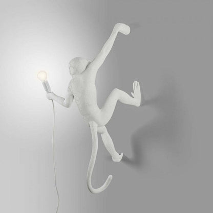 Monkey Wall Lamp - Adjustable Arm, Energy-Efficient LED Lighting