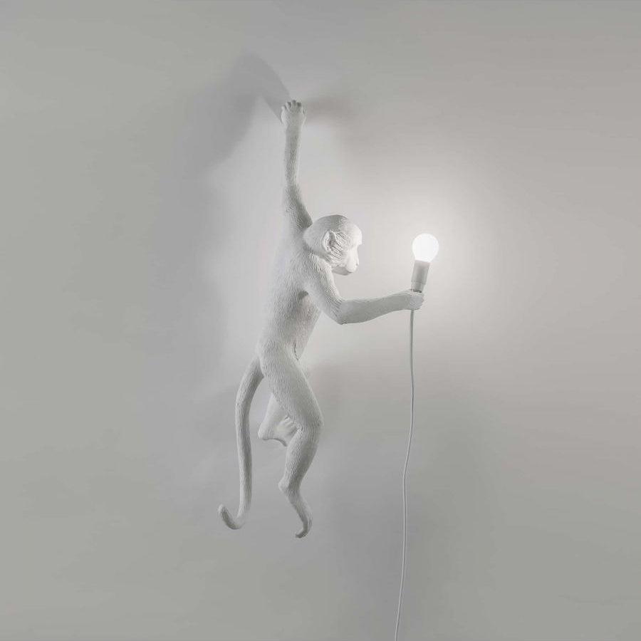 Monkey Wall Lamp - Adjustable Arm, Energy-Efficient LED Lighting
