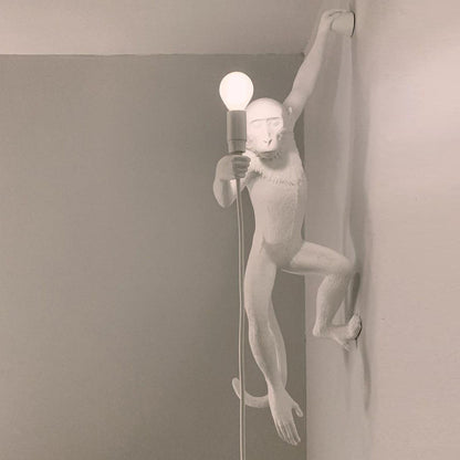 Monkey Wall Lamp - Adjustable Arm, Energy-Efficient LED Lighting