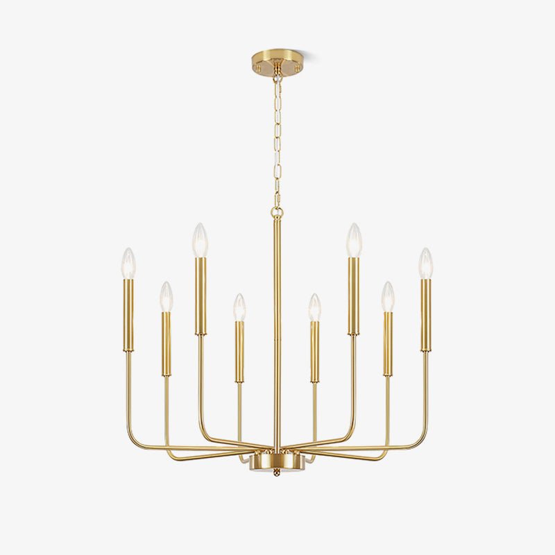 Monroe Chandelier - Elegant Lighting Fixture with Adjustable Height &