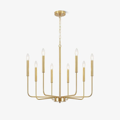 Monroe Chandelier - Elegant Lighting Fixture with Adjustable Height &