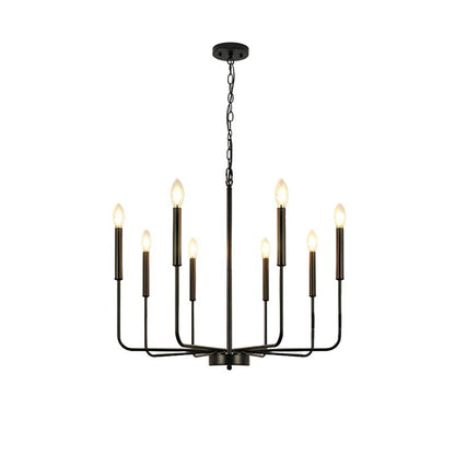 Monroe Chandelier - Elegant Lighting Fixture with Adjustable Height &