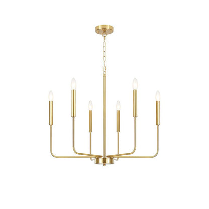 Monroe Chandelier - Elegant Lighting Fixture with Adjustable Height &