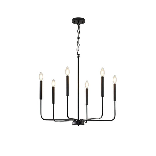 Monroe Chandelier - Elegant Lighting Fixture with Adjustable Height &